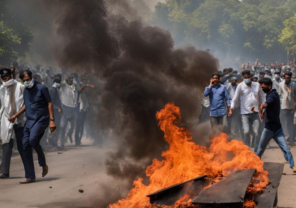 Political Turmoil in West Bengal: BJP Calls for Statewide Strike Following Violent Clashes Over Protest March